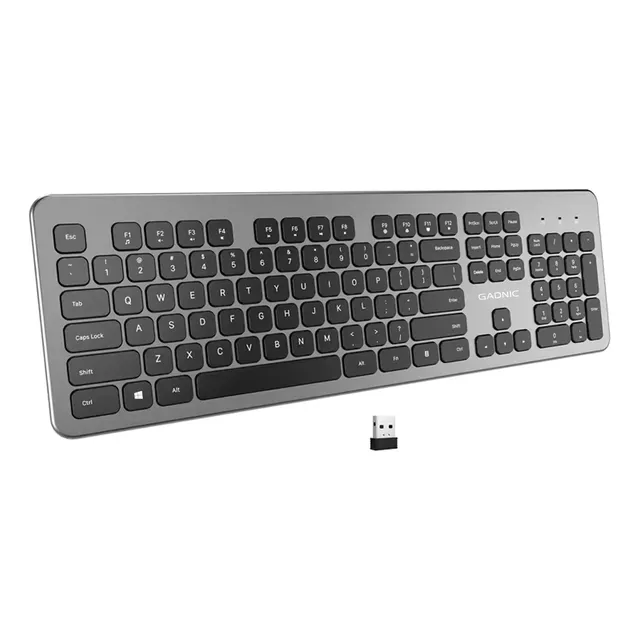 Teclado Inalambrico Recargable Numérico Bt Antideslizante