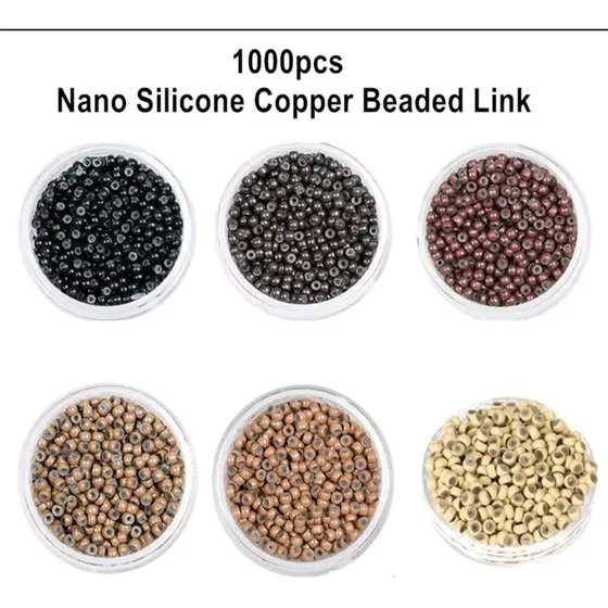 1000pcs Nano Anillos De Silicona Nanoring Para Extensiones
