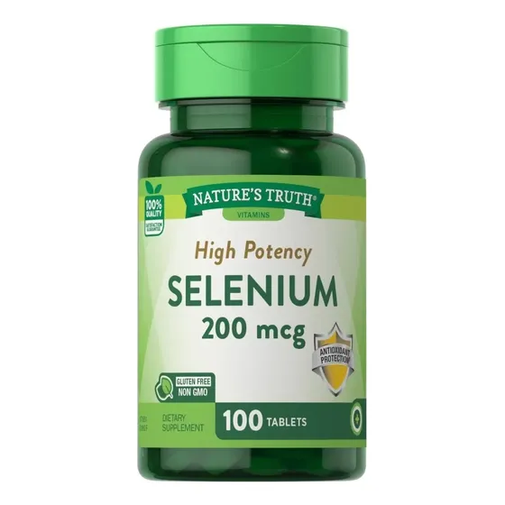 Selenio 200 Mcg - 100 Tabletas Sabor Sin Sabor | Cuotas sin interés