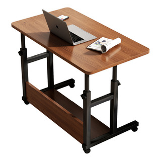 Mesa Ajustable Escritorio Auxiliar Bandeja Sopote Ordenador Color Marrón Mesa Para Cuaderno Con Ruedas Altura Ajustable Jitian Mesa Ajustable Escritorio Auxiliar Bandeja Sopote Ordenador Color Marrón Mesa Para Cuaderno Con Ruedas Altura Ajustable Jitian