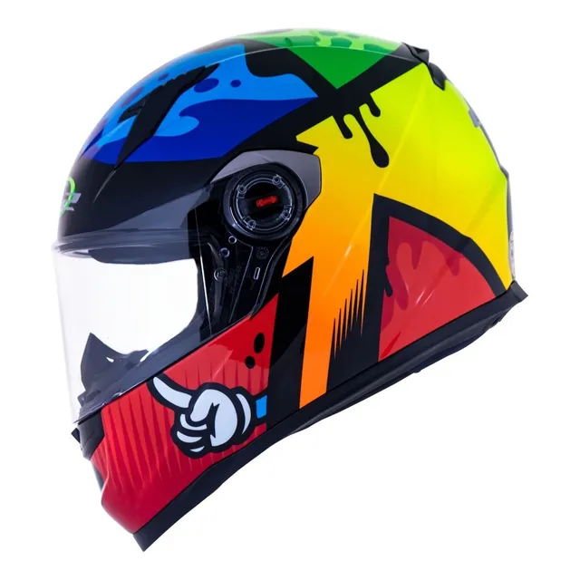 Capacete Ls2 Ff358 Masterpiece Colorido Color Lançamento