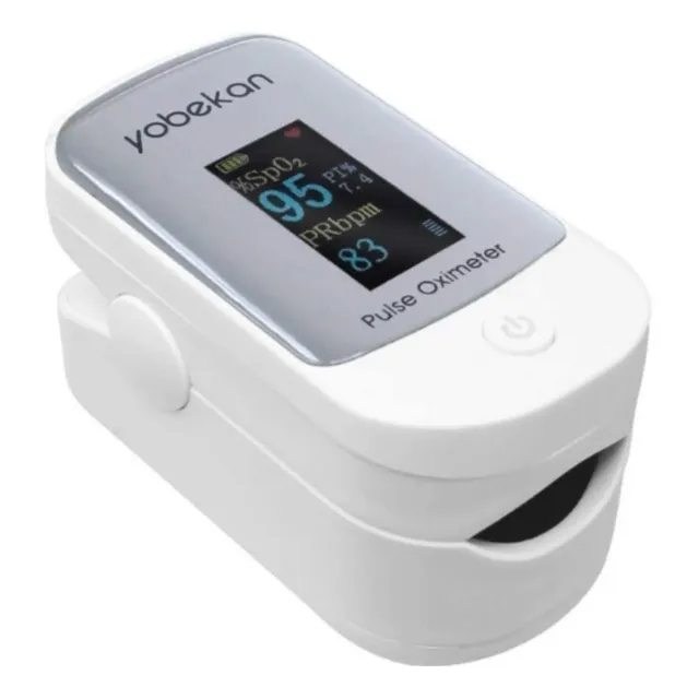 Oxímetro de pulso digital - de pulso Yobekan YBK303 blanco