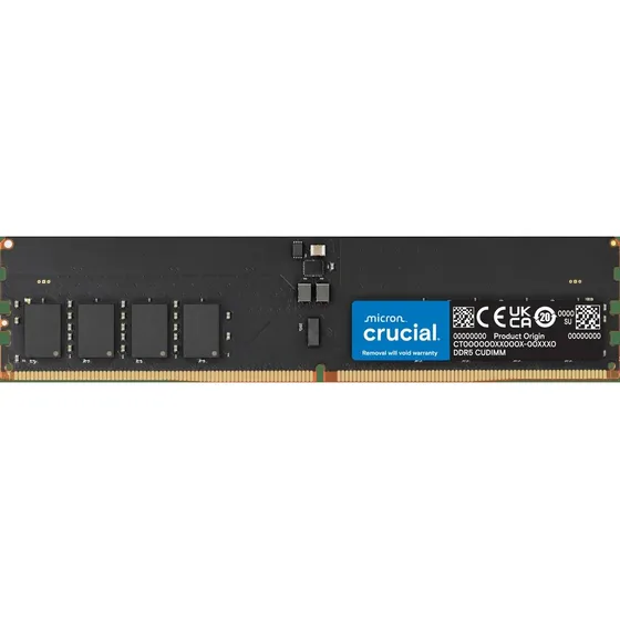 Memoria Ram Dimm - Crucial Ct16g64c52cu5 - Ddr5 6400 Mt/s