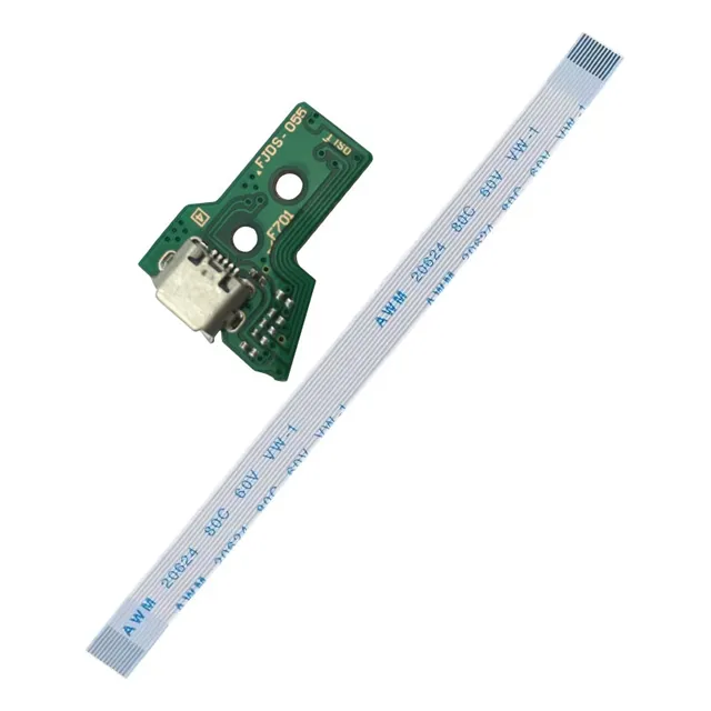 Puerto De Carga Compatible Con Control Ps4 V5 Placa Jds-055