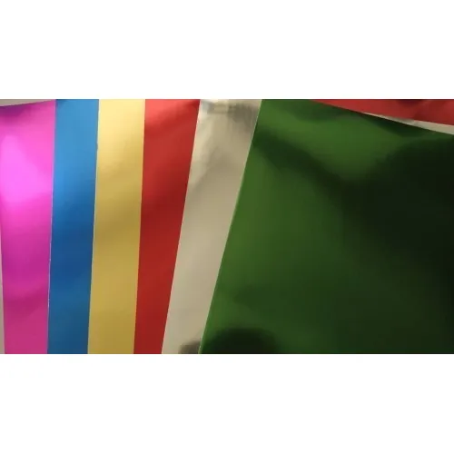 Cartulina Metalizada Pliego Colores Varios, Nuevas
