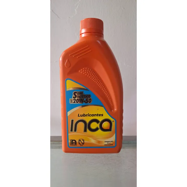 Aceite Semisintético Inca 20w50 12 Unidades 1l