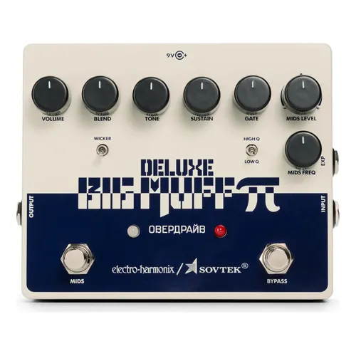 Pedal Fuzz Electro-Harmonix Triangle Big Muff Pi Guitarra 9V