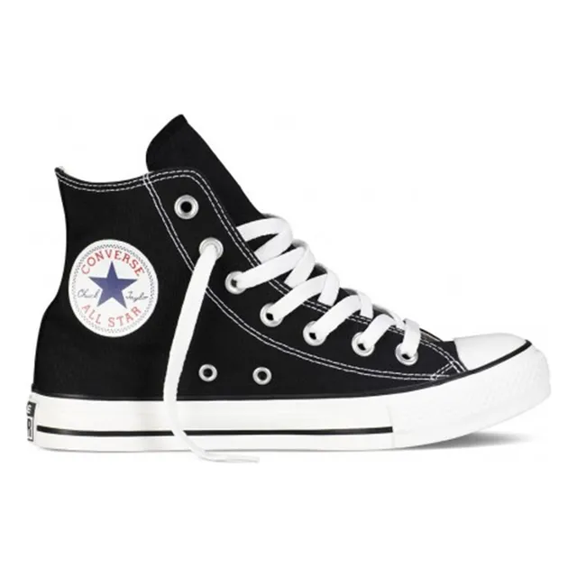 Tenis Clásicos Converse Chuck Taylor En Bota Negros