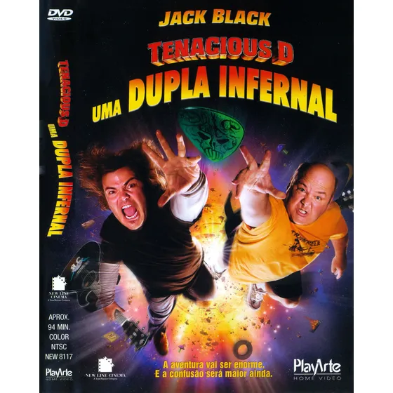 Dvd Filme: Tenacious D - Uma Dupla Infernal (2006) Dub E Leg