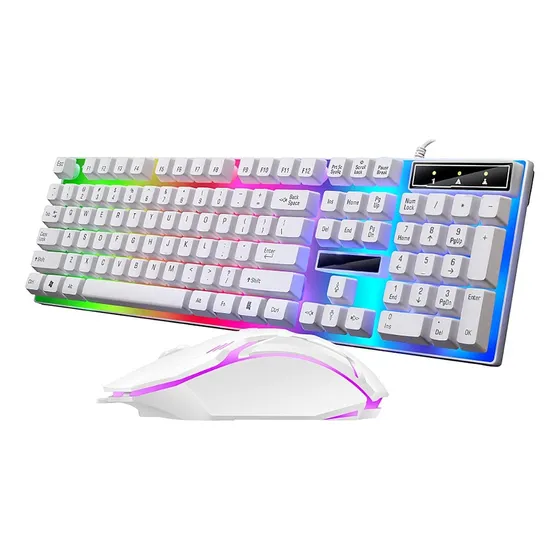 Set De Mouse Y Teclado Gamer G21b