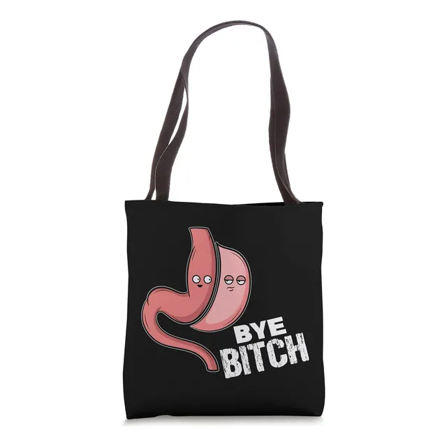 Bolsa De Tela Cirugía Bariátrica Divertida Manga Gástrica