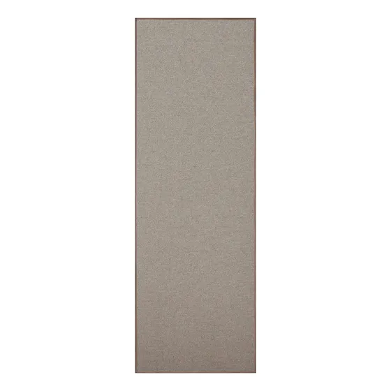 Alfombra Moderna Beige 60 X 427 Cm Apta Para Mascotas Y Niño