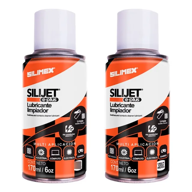 Silimex Silijet-e-plus 170ml Lubricante Dieléctrico Aerosol