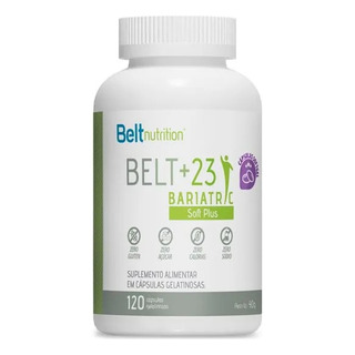 Belt + 23 Bariatric Soft Plus 120 Capsulas - Belt Nutrition Belt + 23 Bariatric Soft Plus 120 Capsulas - Belt Nutrition