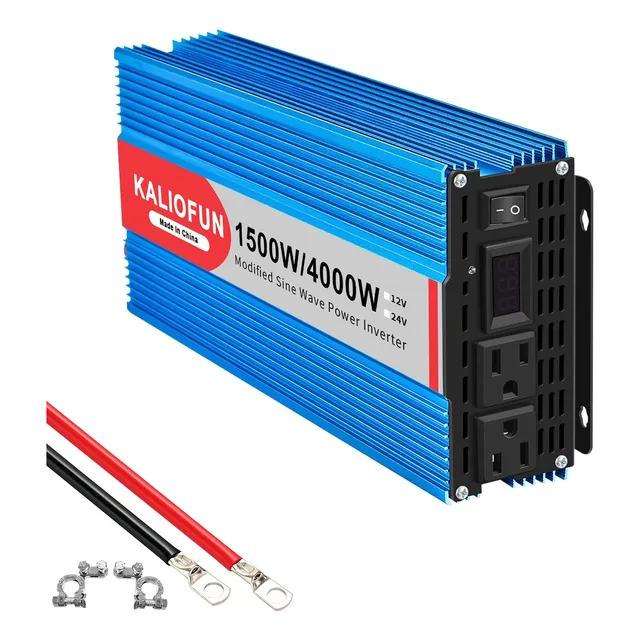 Inversor De Corriente 4000w 12v A 110v Para Auto