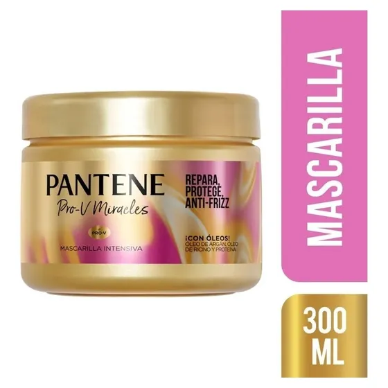 Mascarilla Intensiva Pantene Pro-v Miracles Anti-frizz 300ml