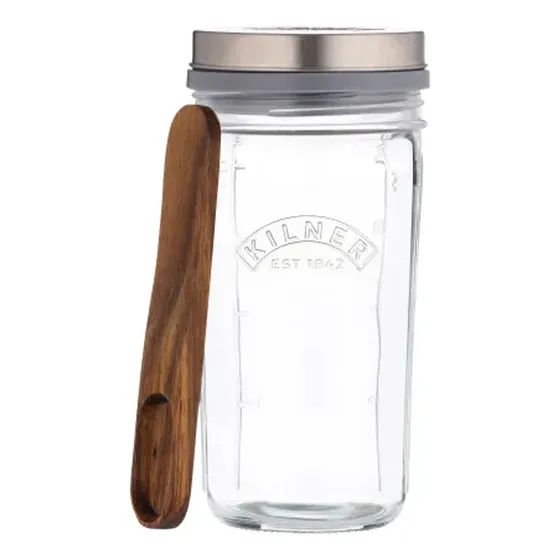Frasco Para Preparar Kéfir Kilner 0,5lt Color Transparente