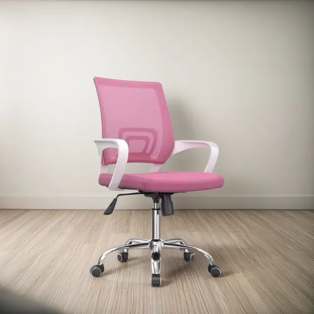 Silla Ergonomica Adara Rosada Premium - Ergoclass® Color Rosa Material del tapizado Malla/Nylon