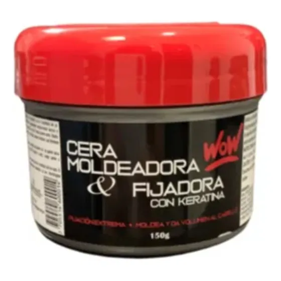 Cera Capilar Moldeadora Fijadora Wow Con - G