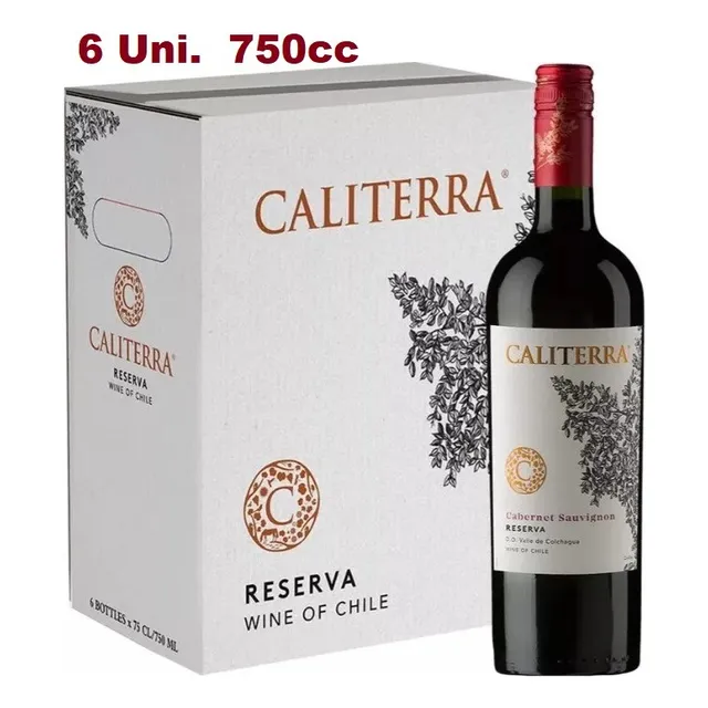 Vino Caliterra Reserva Cabernet Sauvignon 750ml 6 Unidades