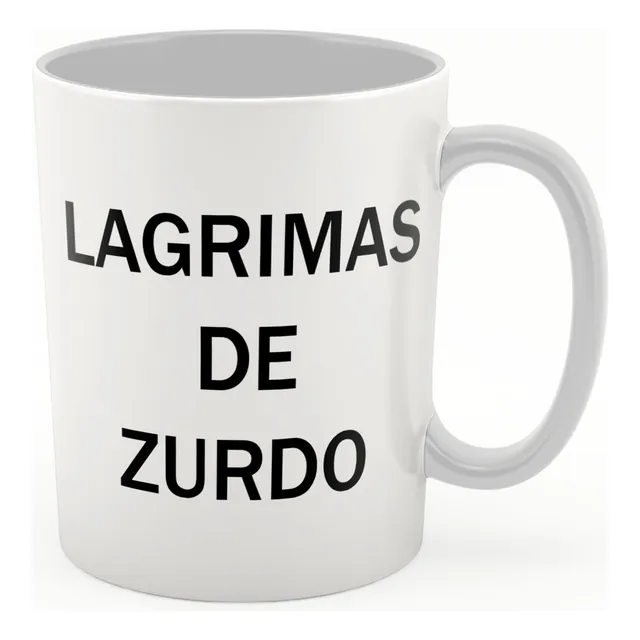 Taza De Ceramica - Lagrimas De Zurdo