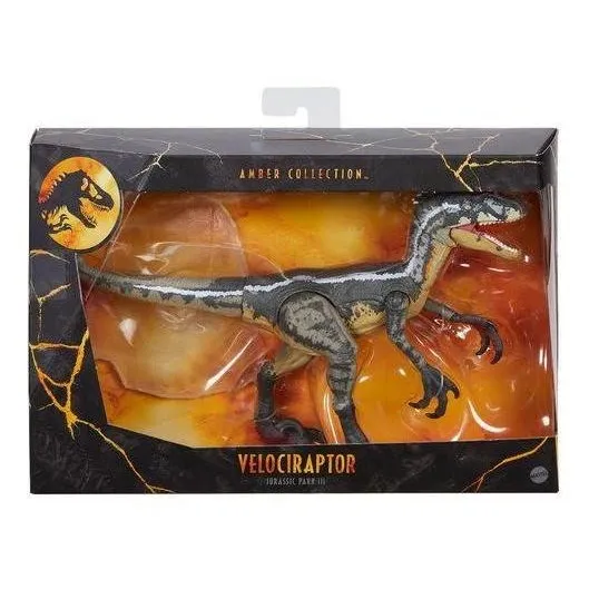 Velociraptor Jp3 Macho Jurassic World Amber Collection