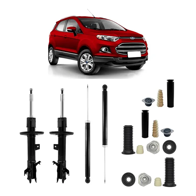 4 Amortecedor+kit Diant/trasei New Ecosport 2013 2014 2015