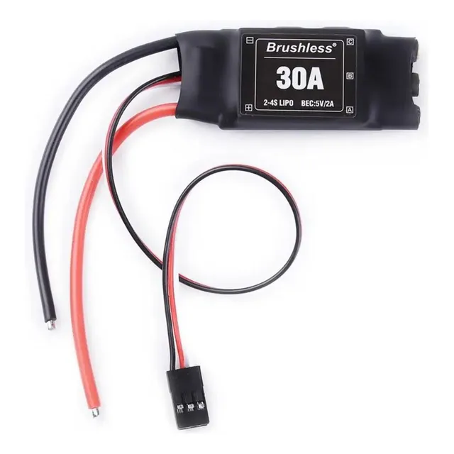 Controlador Velocidade Esc 30a 2-4s 5v 2a Bec