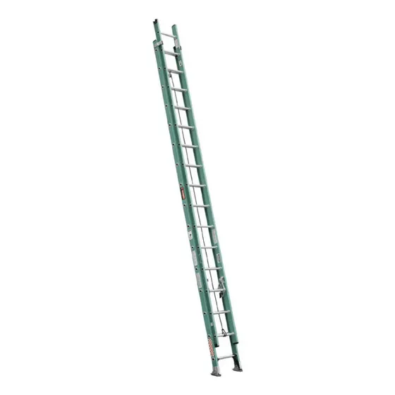 Escalera de fibra de vidrio recta Peldaños 122224 verde