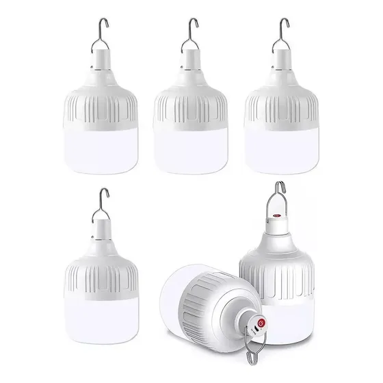 Foco Grande Recargable 2pcs 180w Camping Potencia 6-8 Hrs
