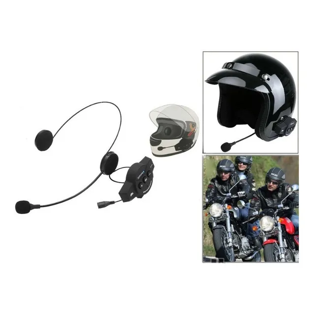 Audifono Bluetooth Para Casco De Moto Manos Libres Mp3
