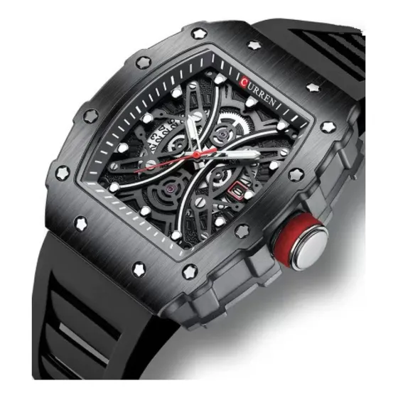 Reloj Para Hombre Curren 8438 Kred8004 Negro