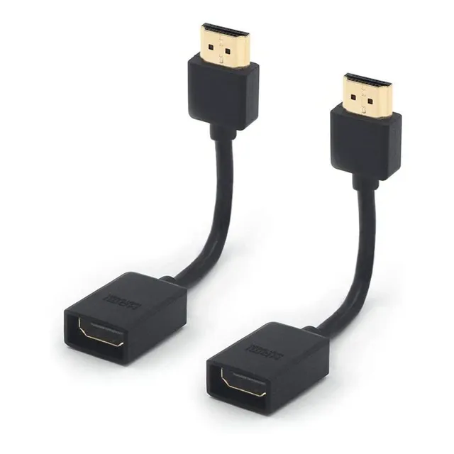 2pcs Adaptador Hdmi Extensor 4k Macho A Hembra Para Tv Stick