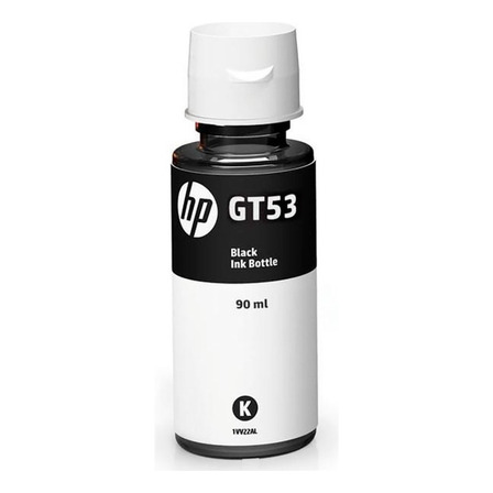 Botella De Tinta Negra De Recarga Gt53 Hp, 90 Ml, 1vv22al Equiv Gt51 Botella De Tinta Negra De Recarga Gt53 Hp, 90 Ml, 1vv22al Equiv Gt51