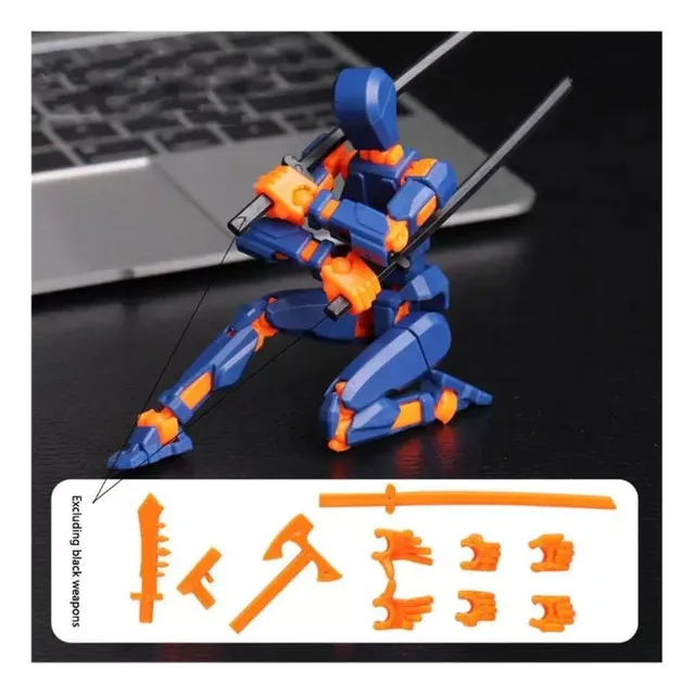 Figura De Acción T13 (dummy 13) Juguete Para Ensamblar!