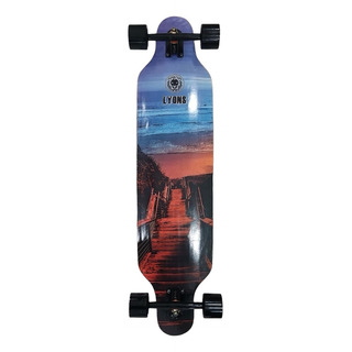 Longboard Montado Lyons Roda Importada Abec 15 Caminhos Longboard Montado Lyons Roda Importada Abec 15 Caminhos