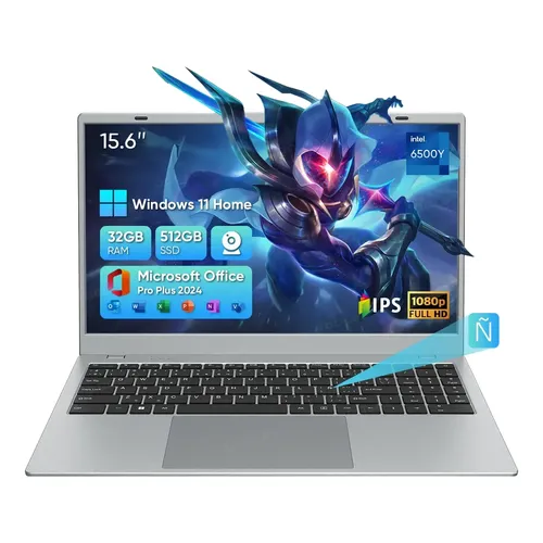 Nipogi Laptop games Amd Ryzen 7 5825u 16gb ram 512gb ssd 16.1 fhd