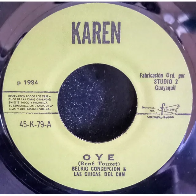 Las Chicas Del Can Disco 45 Rpm