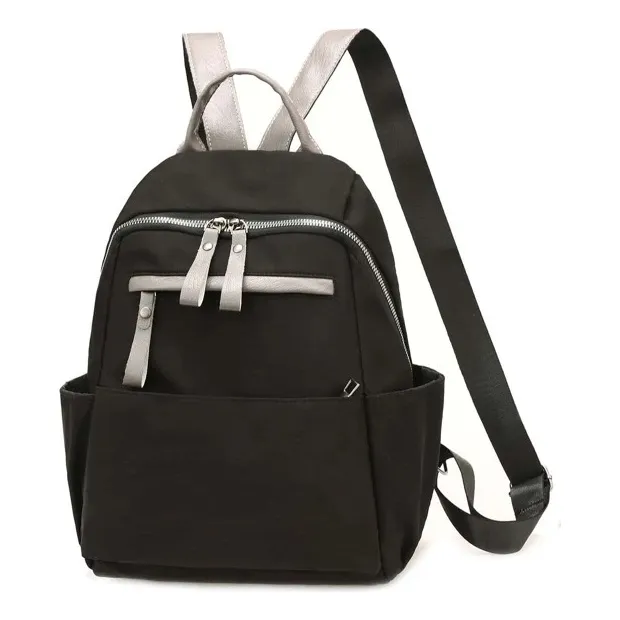 Mochilas De Mujer Liso Ajustable Preppy