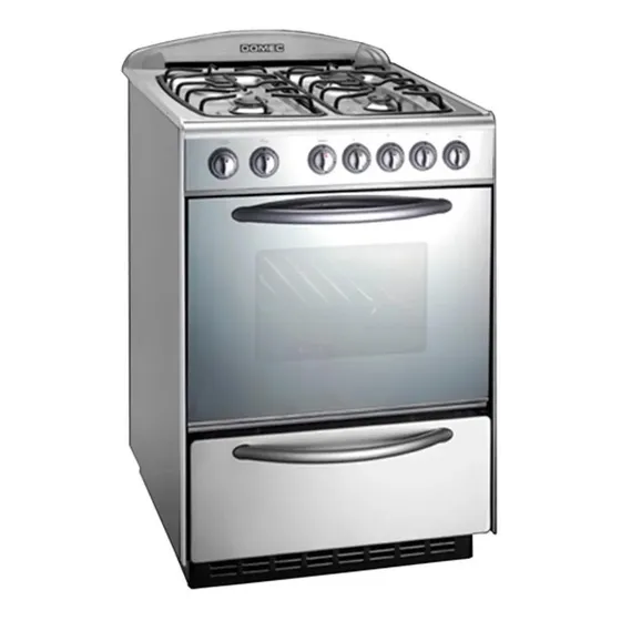 Cocina Domec Cxcltsv Acero 60cm Spiedo Luz Selectogar7