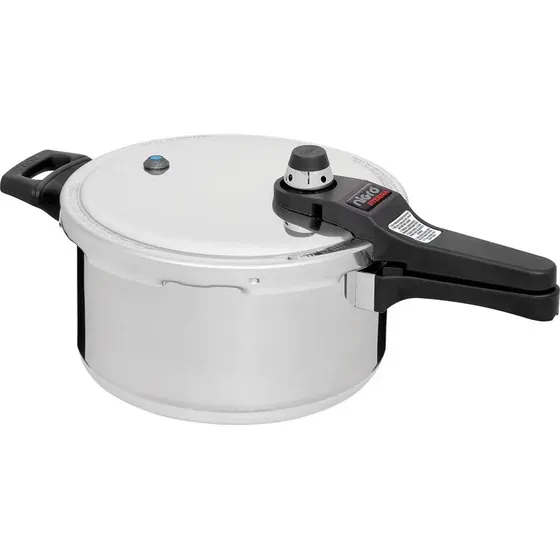 Panela de Pressão 4.5L Nigro Eterna Polida Alumínio 6 Seguranças