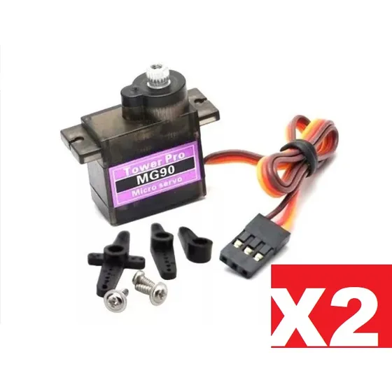 Micro Servo 9g Metalico Rc Helicóptero, Avión, Barco Mg90s