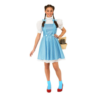 Rubies Mago De Oz Dorothy Vestido Y Lazos Para El Pelo Para Rubies Mago De Oz Dorothy Vestido Y Lazos Para El Pelo Para