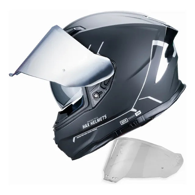 Casco Para Moto Hax Certificado Ece 2206 Motocicleta Force