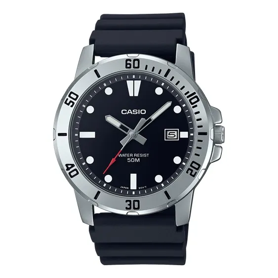 Reloj Casio Hombre Mtp-vd01  Sumergible  Calendario