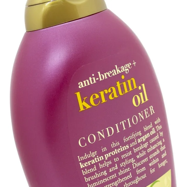 Ogx Keratin Oil Acondicionador Para Cabello Quebradizo 385ml