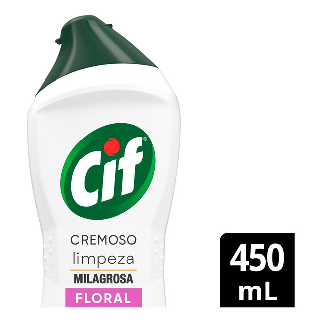 Saponáceo Cremoso Multiuso Floral Cif Squeeze 450ml