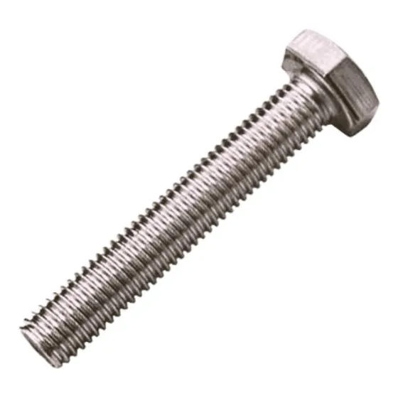 Parafuso Sextavado 1/4'' X 2'' - Inox 304 - 20 Peças