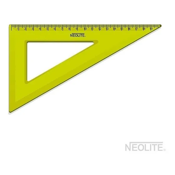 Escuadra Biselada Green 60°  De 20 Cm  Neolite