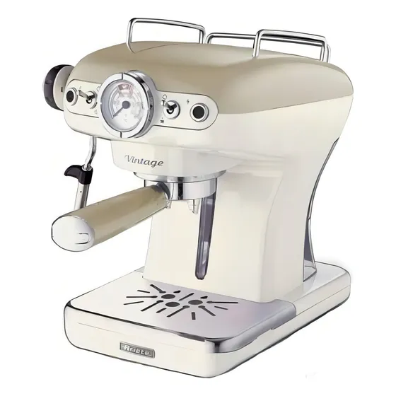 Cafetera Ariete Espresso Vintage 1389 automática beige expreso 220V